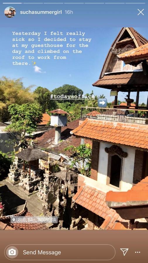Kampung Sari Homestay Убуд Екстер'єр фото